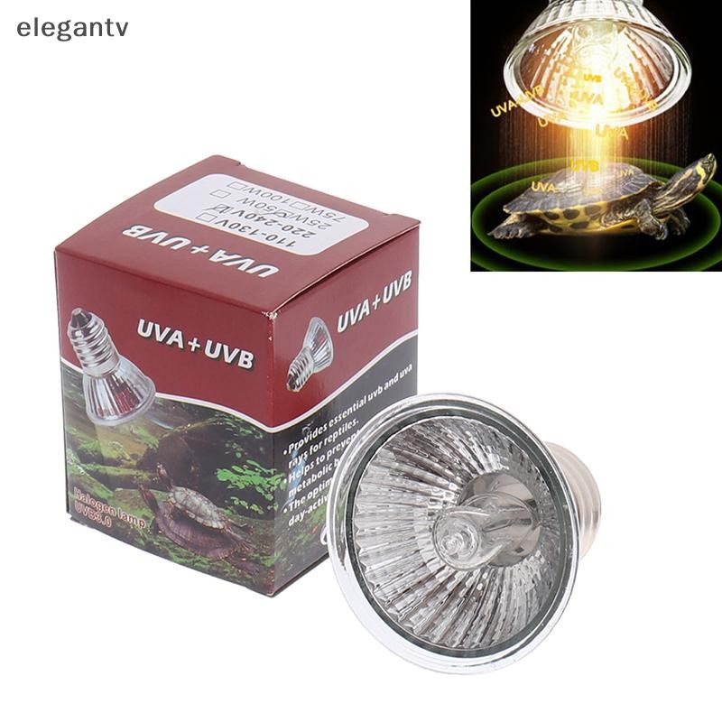 Egn 25/50/75W UVA + UVB 3.0 สัตว์เลื้อยคลานหลอดไฟเต่า Basking UV หลอดไฟ Heag อุณหภูมิ N