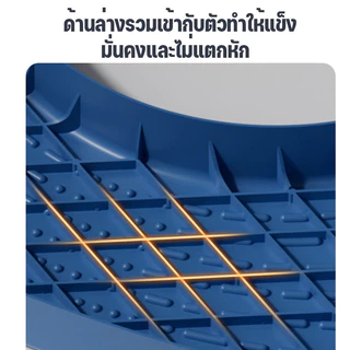 สตูลห้องน้ำ เก้าอี้วางเท้าในห้องน้ำ โทนสีโดปามีน กันลื่น มั่นคง กำลังแบริ่งที่ดี ใช้งานสะดวก สำหรับนั่งขับถ่าย