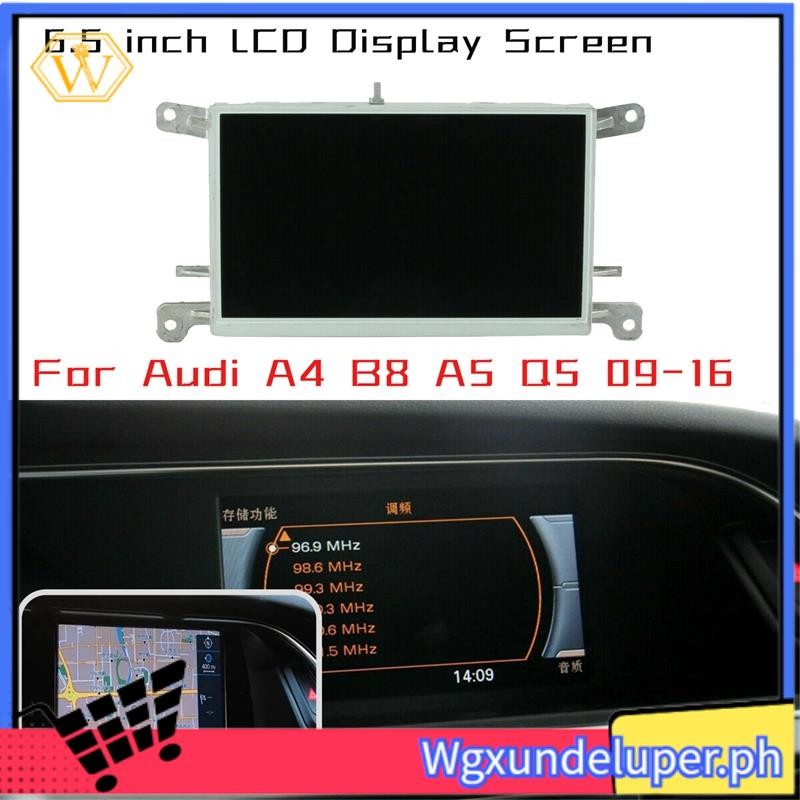 W8T0919603EGA ใหม่ 6.5 นิ้วจอแสดงผล LCD สําหรับ A4 B8 A5 Q5 09-16 MMI Multi Media รถ GPS นําทางวิทยุ