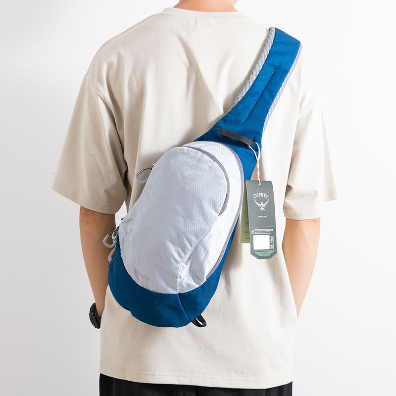 Osprey กระเป๋าคาดหน้าอกความจุขนาดใหญ่กันน้ําผู้ชายกระเป๋า Messenger