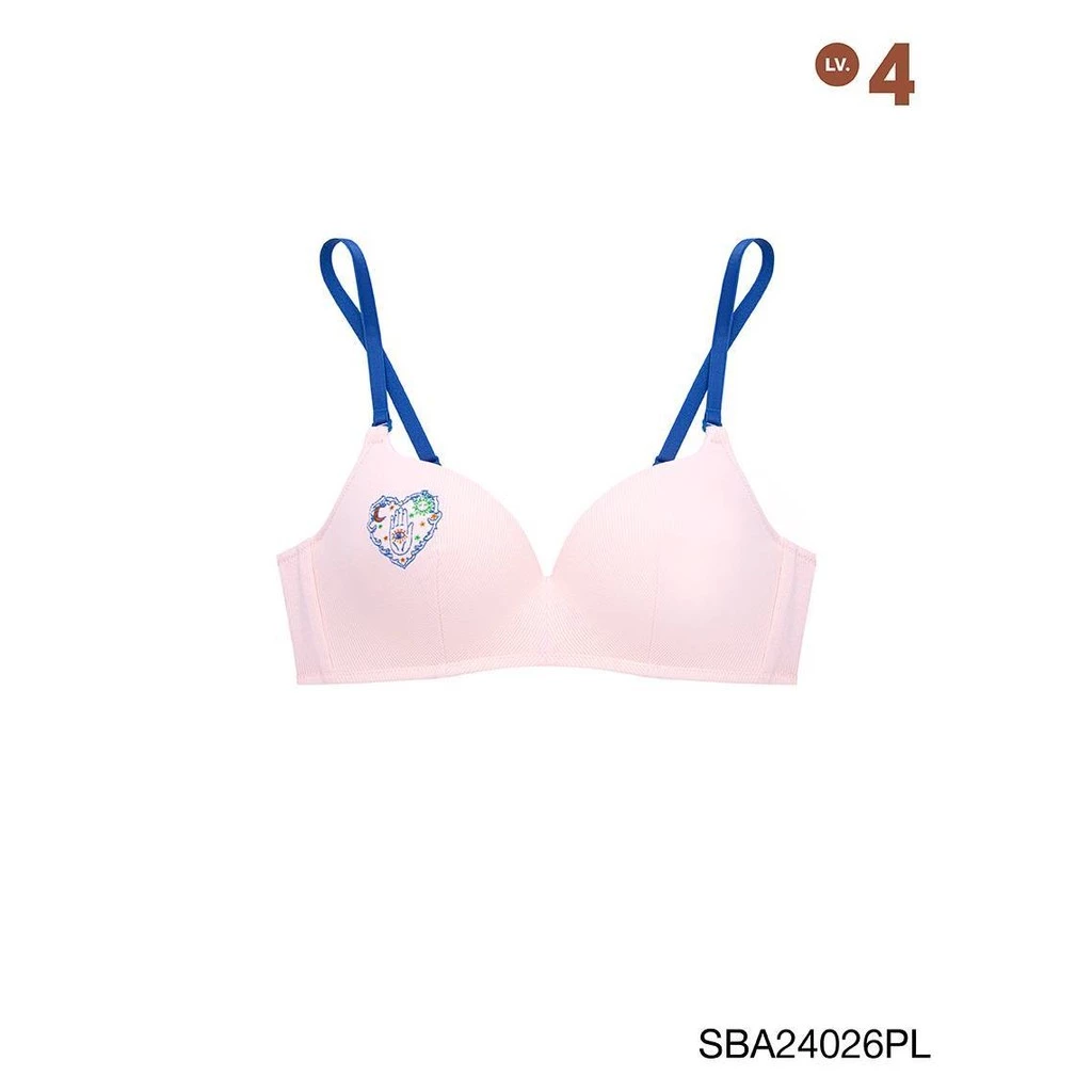 Sabina Doomm Doomm Level 4 เสื้อชั้นใน ไร้โครง รหัส SBA24026PL - สีชมพูอ่อน