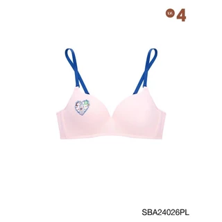 Sabina Doomm Doomm Level 4 เสื้อชั้นใน ไร้โครง รหัส SBA24026PL - สีชมพูอ่อน