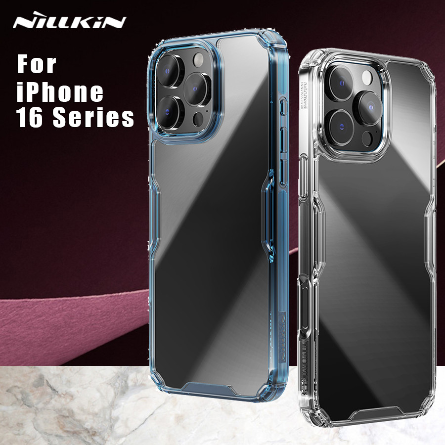 เคสใส สำหรับ iPhone 16 16 Pro /16 Plus/16 Pro Max  กันกระแทก Nillkin Nature TPU Pro H