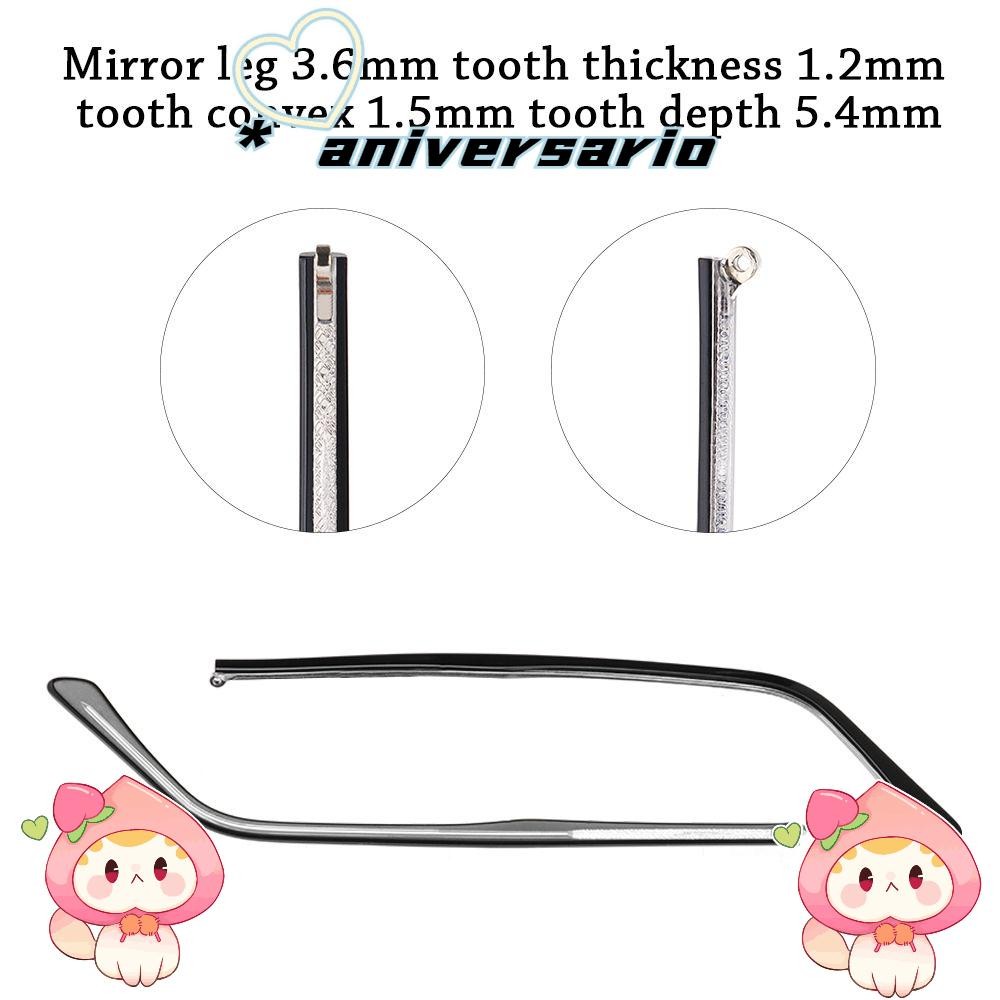 Aniversario 1 คู่เปลี่ยนขาโลหะซ่อมเครื่องมือ Anti-Slip ปรากฏการณ์กรอบ