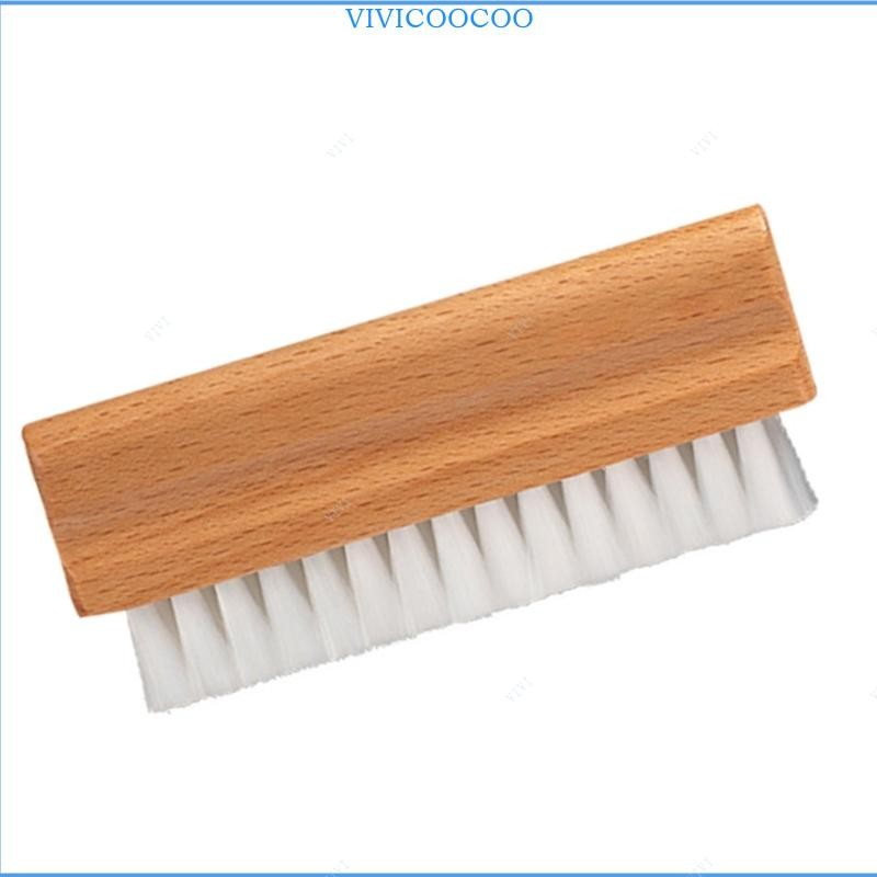 Vivi Professional Velvets แปรงทําความสะอาดไวนิลพร้อมขนแปรงป้องกันไฟฟ้าสถิตสําหรับทําความสะอาดที่ปลอดภัย