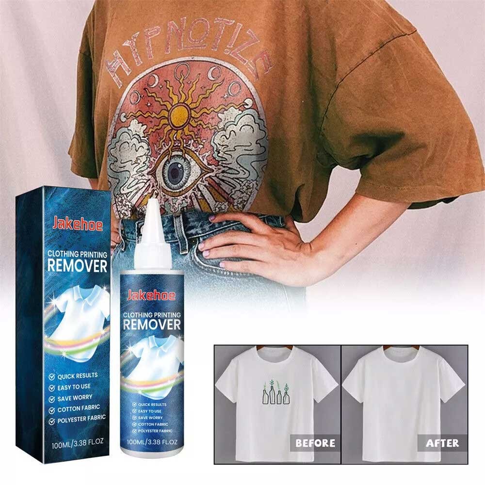 100ml Clothing Printing Remover Fabric Printing Pattern Letter Cleaning Remover