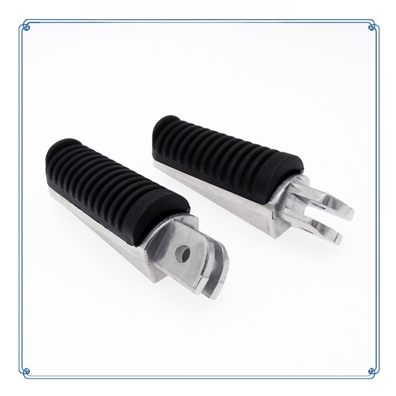 รถจักรยานยนต์ด้านหน้า Footrests Anti-Slip เท้าอลูมิเนียมยางหมุด Moto อุปกรณ์เสริมสําหรับ Yamaha FJR1