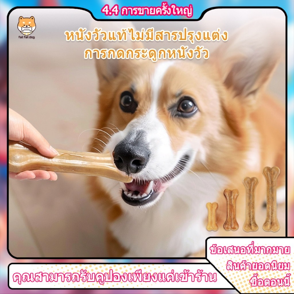 Dogfin (ด็อกฟิน) กระดูกอัดสำหรับสุนัข ทุกสายพันธุ์