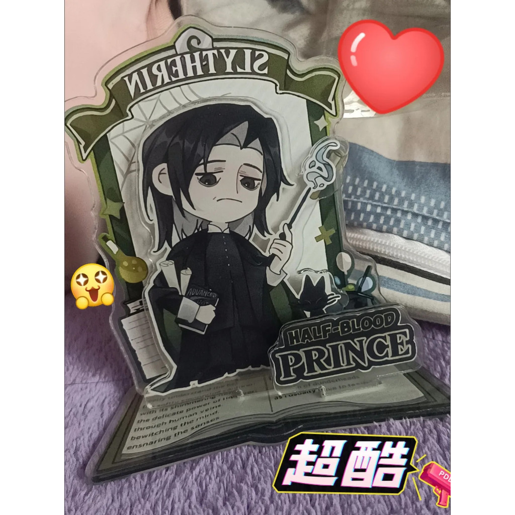 Severus Snape ตัวเลขการกระทํา Man Acryli ยืนเด็กการ์ตูนอะนิเมะอุปกรณ์ต่อพ่วงเครื่องประดับคุณภาพสูงของขวัญเพื่อน