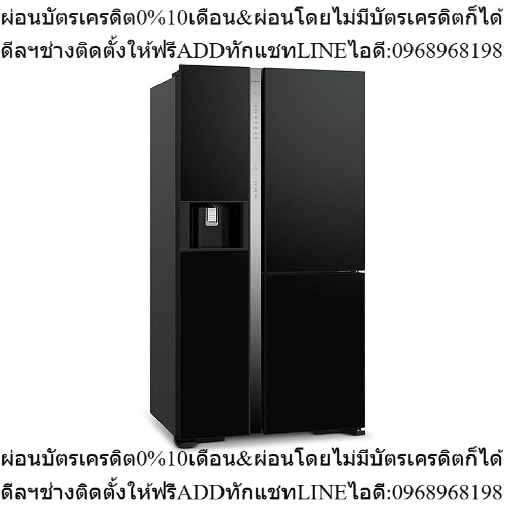 HITACHI ตู้เย็น SBS รุ่น R-MX600GVTH1 GBK 20.1 Q
