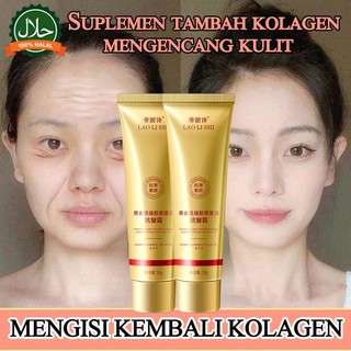 Collagen Cream Siang Malam Retinol Cream Anti Aging Perbaikan Retinol Night Cream Penghilang Flek Hitam Whitening Collagen Whitening Face Cream 50g