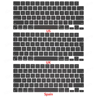 ใหม่คีย์บอร์ดคีย์ Keycap สําหรับ Macbook Pro Air 14 "16" A2442 A2485 A2779 A2780 A2918 A2991 A2992 A2681 A2941 คีย์เปลี่ยน