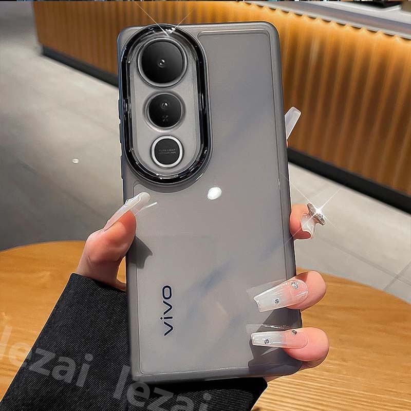 Vivo V50 Lite V50Lite V 50Lite 5GเคสSoft Vivo V50 V 50 Pro 5Gเคส กรณีพร้อมตัวป้องกันกล้องปลอกกันกระแ