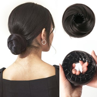 Magic Hair Bun Maker 4 นิ้วคลิปผมยืดอุปกรณ์เสริมเหมาะสําหรับ…