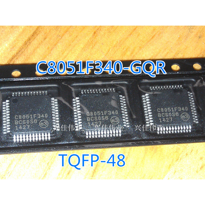 1 ชิ้น/ล็อต 100% คุณภาพ C8051F340-GQR C8051F340 TQFP-48 SMD 8-bit microcontroller microcontroller ชิ