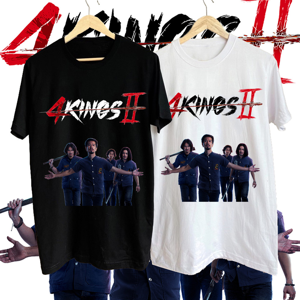 S-5 XL 4 King Professional 90s Creation Movie Flash Adventure เสื้อยืด