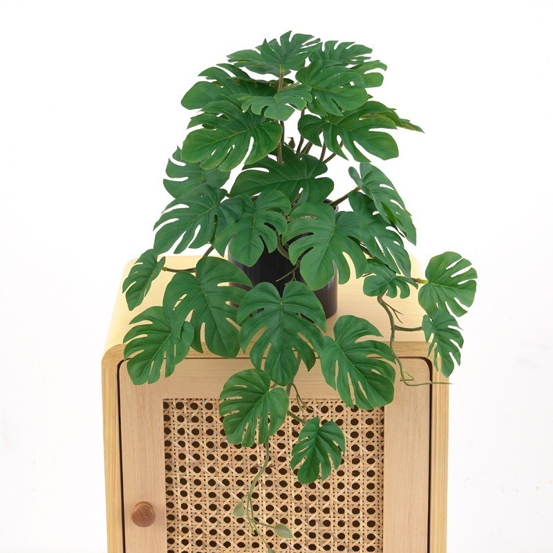 Artifical Plants Faux Potted Plants - ต้นไม้ปลอมพร้อมกระถาง,ที่สมจริงโต๊ะตารางพืชสําหรับ Office Home Shelf Decor ในร่มกลางแจ้ง