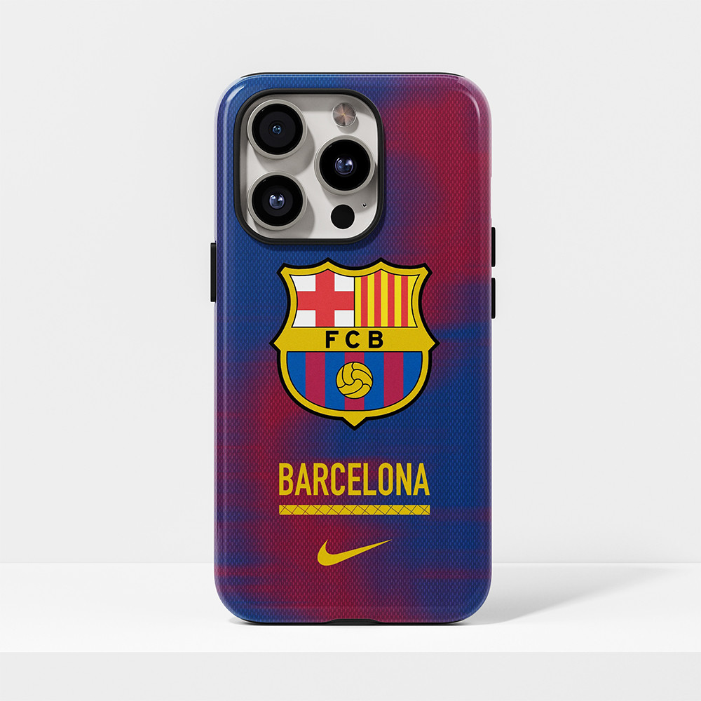 .林 2-in-1Unique Barcelona 2025 Camp Nou Series Case for iPhone 16Pro/15ProMax/14ProMax/13Pro/11Pro/1