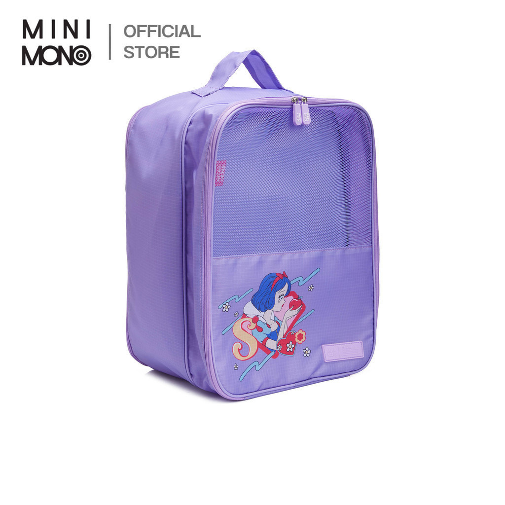 Mini Mono กระเป๋าใส่รองเท้ายูนิเซ็กส์ ลาย Disney Princess