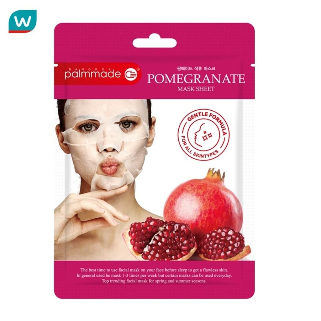Palmmade ปาล์มเมด มาส์ก ชีท พอมแกรนนิท 1 ชิ้น
