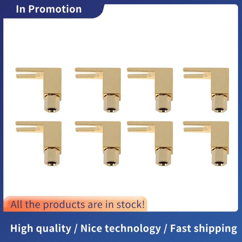 8 ชิ้นรวม Hi-end Banana to Spade ปลั๊กอะแดปเตอร์/สายลําโพง [Wy-yp01-8/Spade De L/8]