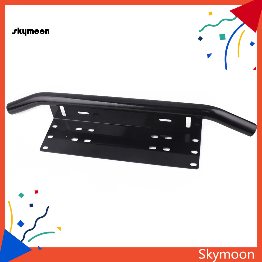 Skym* รถยนต์ Off-road รถป้ายทะเบียนกรอบกันชนหน้า Spot Light Bracket