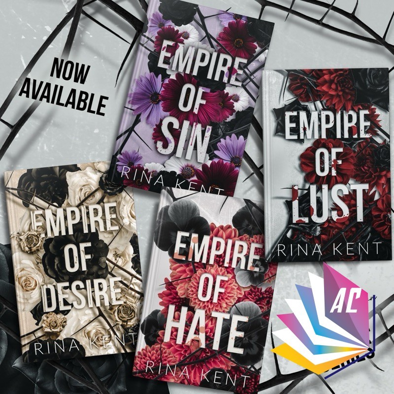 Empire series (4 เล่ม) RINA KENT Empire of Desire, Empire of Sin, Empire of Hate, Empire of Lust - R