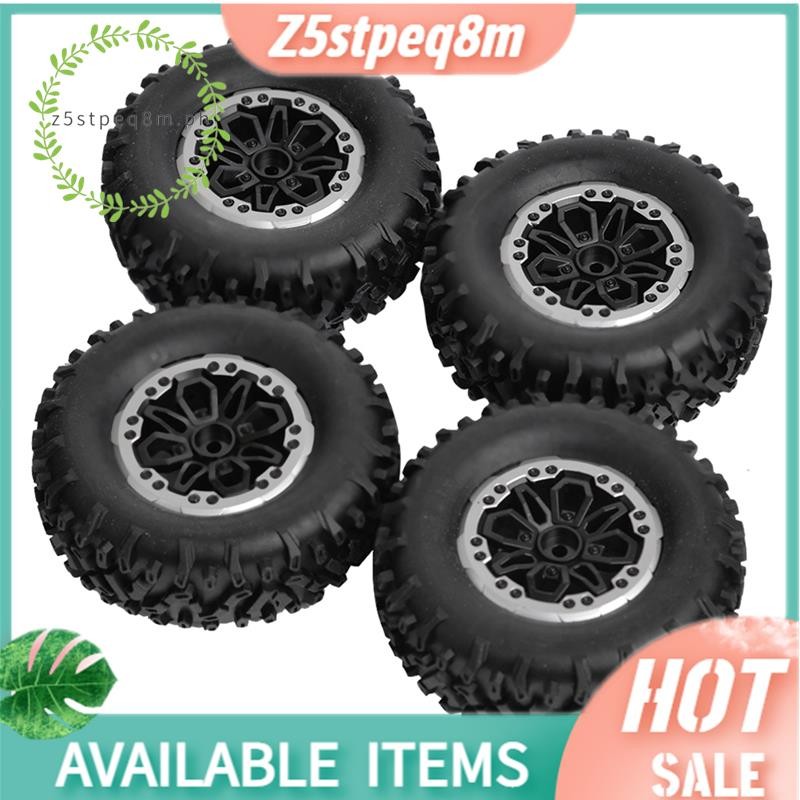 4pcs ล้อยางสําหรับ MN D90 91 96 99S WPL B14 B24 C14 C24 C34 C44 LDRC LD1297 LD1299 RC รถอะไหล่อัพเกร