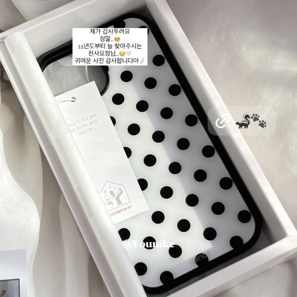 สไตล์เกาหลี ins Ouni สไตล์เดียวกันน่ารัก Yameng Polka Dot Guinea Pig เหมาะสําหรับ iphone17pro/17promax เคสป้องกัน Apple 16 เคสโทรศัพท์ 16promax เคสป้องกัน 15/13/14 กรณี 11/12/12promax/17air/15plus