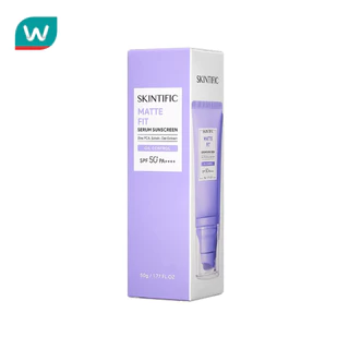 Skintific สคินทิฟฟิค แมท ฟิต เซรั่ม ซันสกรีน SPF50+ PA++++ 50 กรัม