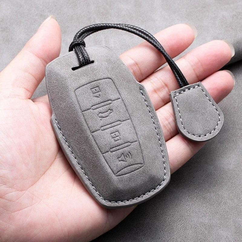 4 ปุ่มหนังรถ Remote Key สําหรับ Haval Jolion 2022 Great Wall H6 H7 H4 H9 F5 F7 F7X F7H H2S สําหรับ G