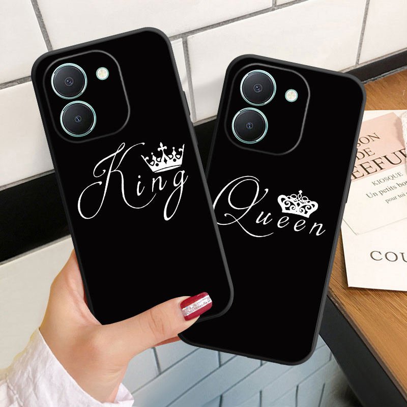 สําหรับvivo Y52 Y72 Y73 2021 Y53S Y27 Y36 Y78 Y17S Y27S Y03 4G 5G Soft Silcoenเคสโทรศัพท์ฝาครอบKingแ