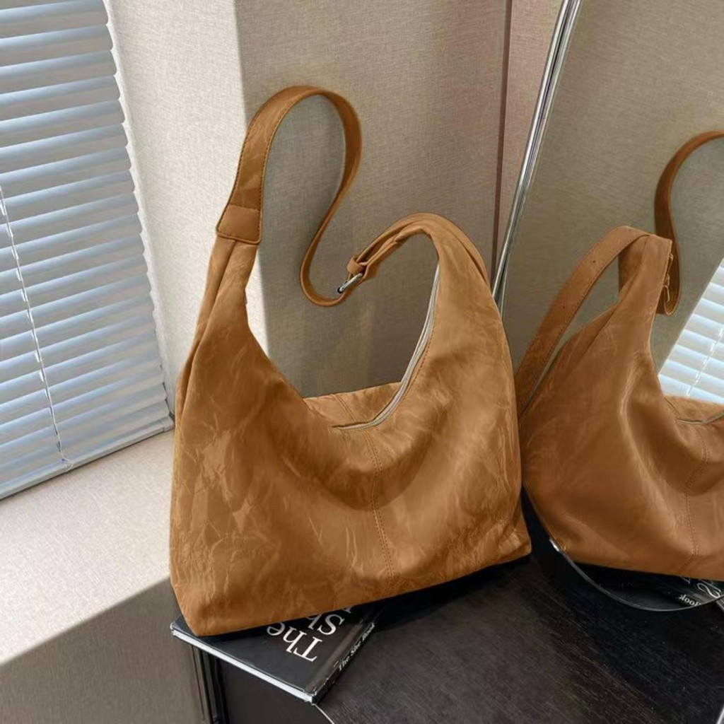 【พร้อมส่ง】miss bag fashion1 กระเป๋าสะพายข้าง กระเป๋าถือ สะพายไหล่ กระเป๋าหนัง แฟชั่นสไตล์เกาหลี