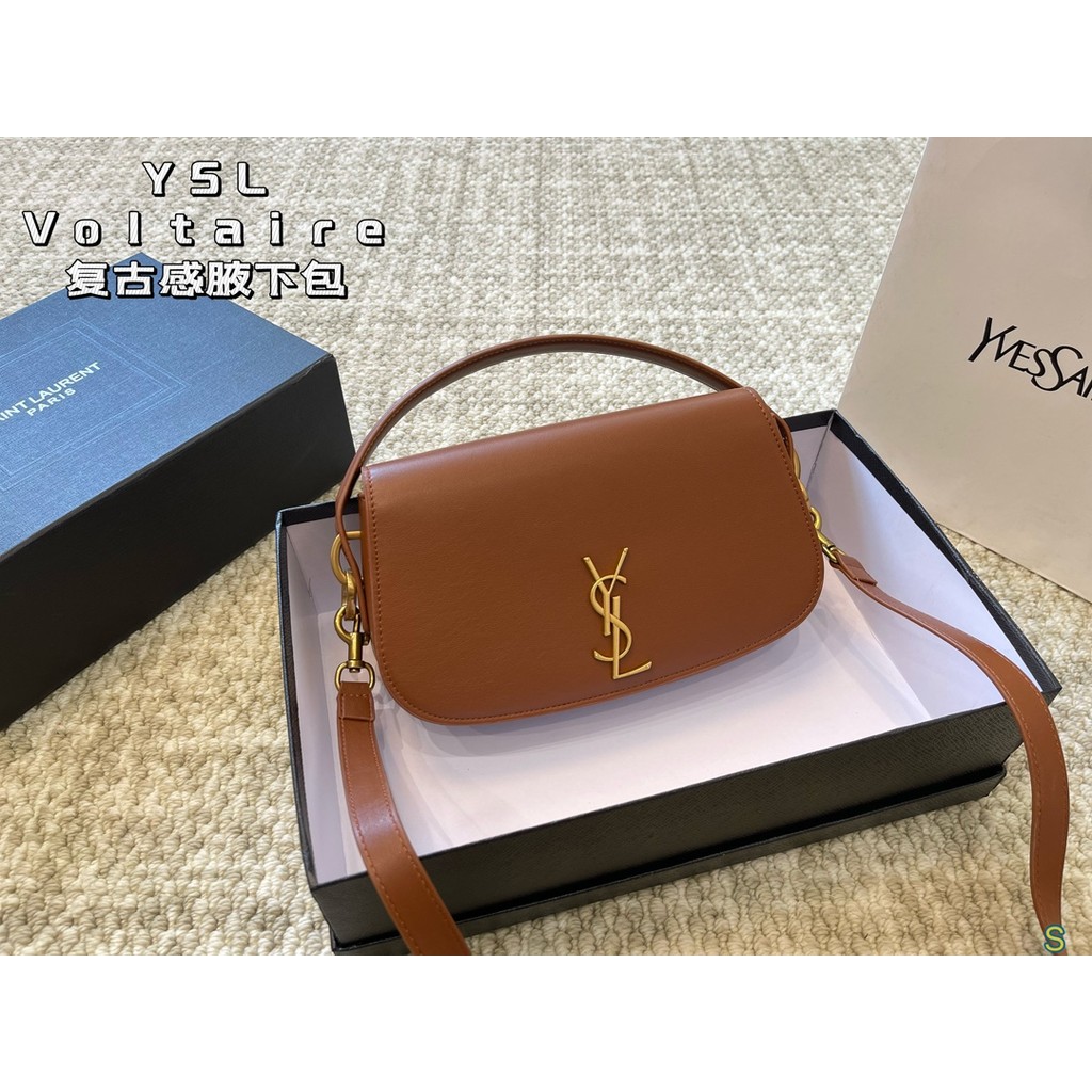 Ysl กระเป๋าสะพายผู้ชายและผู้หญิงกระเป๋าสะพาย Tote กระเป๋าผู้หญิงกระเป๋าถือกระเป๋าช้อปปิ้งหรูหรา