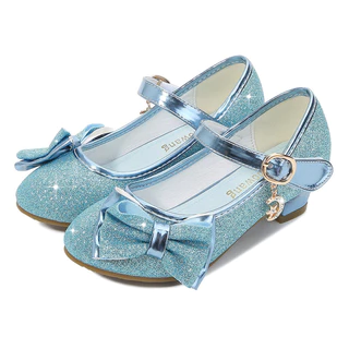 Shoe1507- รองเท้าคัชชูเด็กเล็ก-ถึงเด็กโต โบว์หน้าสวยหรู มีส้นใส่สบาย ได้ทุกงาน (ความยาววัดจากพื้นภายใน ให้ใช้ความยาวเ...