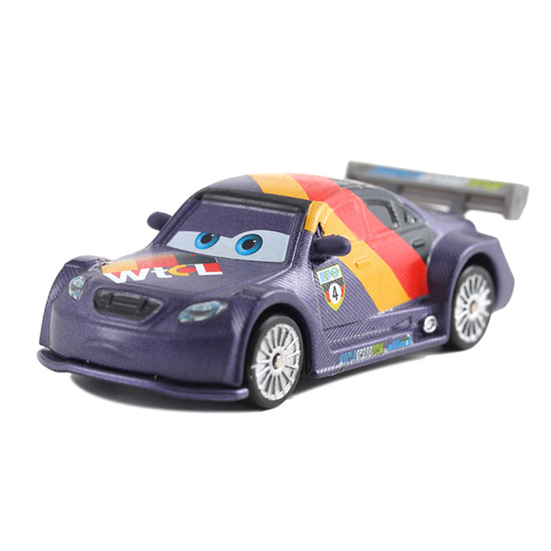1:55 ของแท้รถยนต์ Disney Pixar Cars 3 Lightning เยอรมัน Diecast โลหะของเล่นเด็กของขวัญวันเกิด