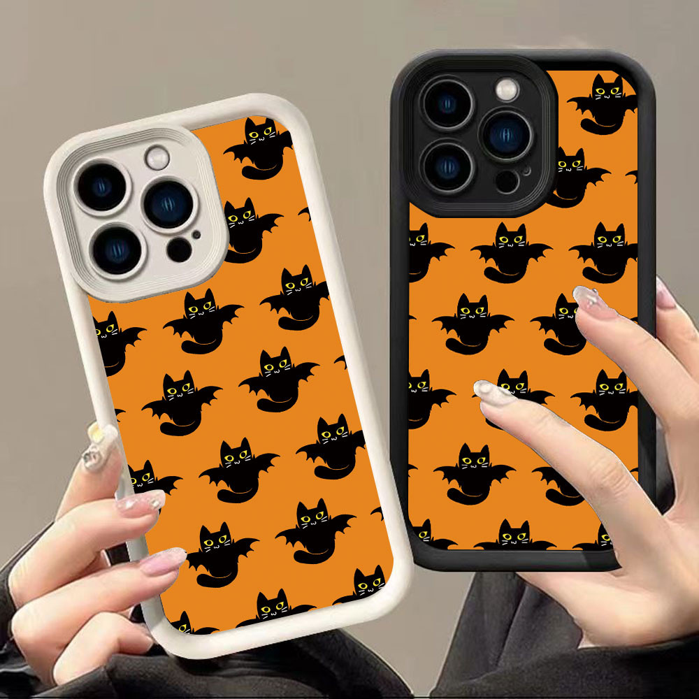 HP IPhone 15 14 Pro Max 13 12 11Pro XR iPhone7 8 Plus 8 6 6S XS XSMax SE 2020 jack-o-lantern Soft Ph