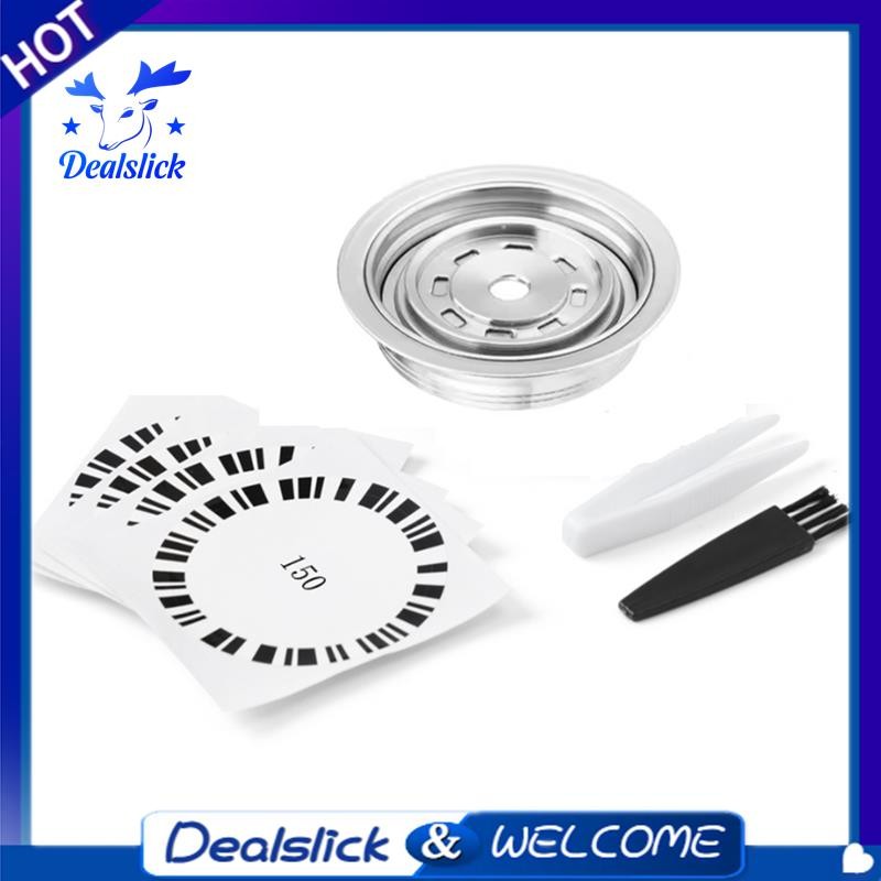 อะแดปเตอร์แคปซูลกาแฟสำหรับเครื่อง Nespresso Vertuo อะแดปเตอร์แคปซูลกาแฟสแตนเลสสำหรับ Vertuo POP/Vert