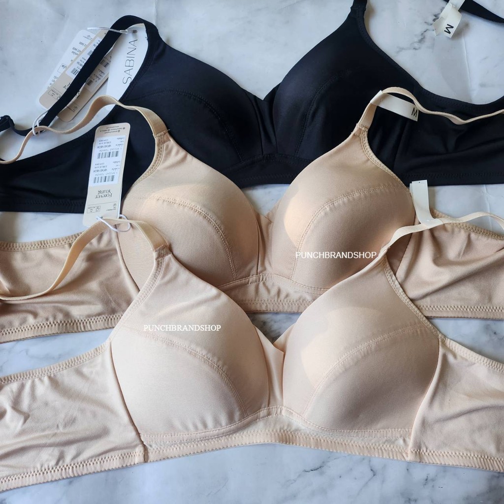 Sabina Forever young NBF24001 (ไม่มีฟองน้ำดันทรง) LEVEL1 ฟองนม 0% ไม่เติม แต่ทรงยังสวย รูปที่ 4