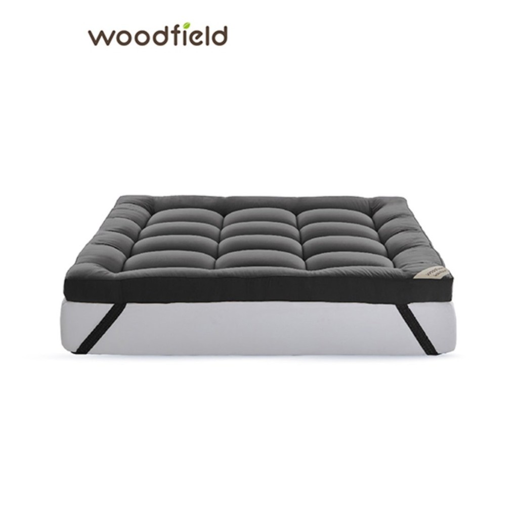 SB Design Square ท็อปเปอร์ Woodfield รุ่น Warrant - Gray หนา 3 นิ้ว ขนาด 3 ฟุต