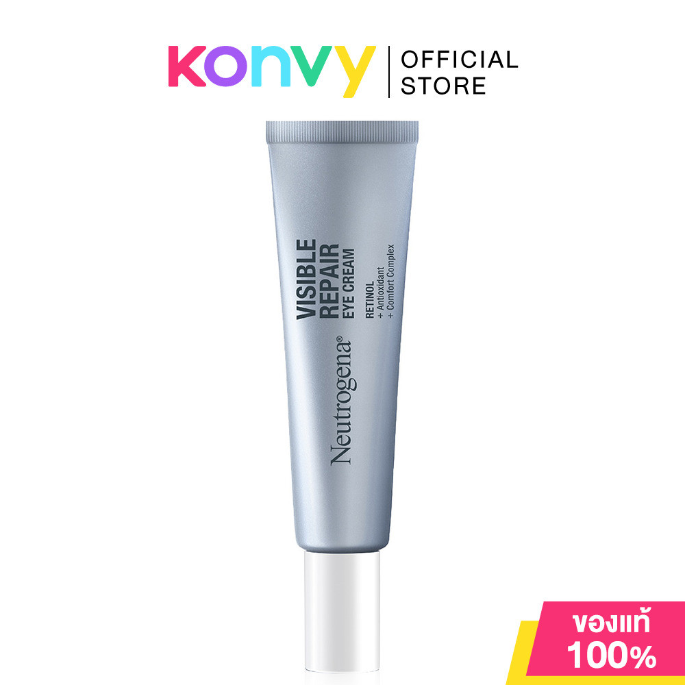 Neutrogena Visible Repair Eye Cream 15g นูโทรจีนา ครีมบำรุงใต้ตา.