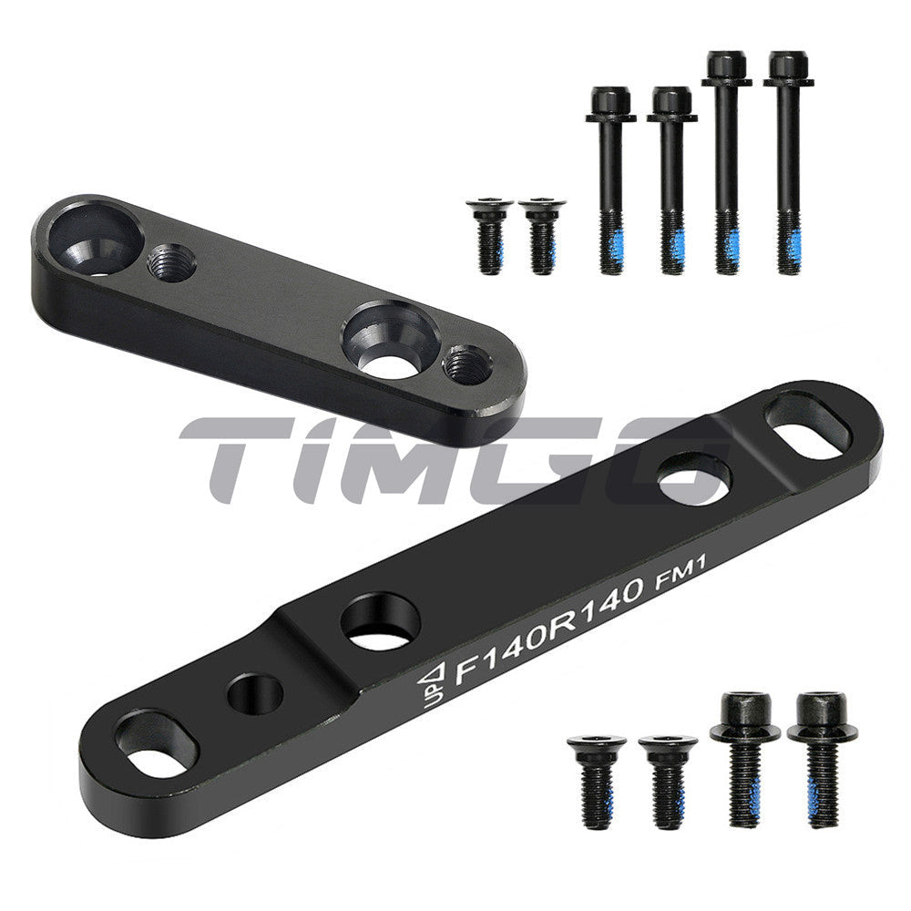 140/160 มม.ไฮดรอลิก Mechanical Disc Rotor อะแดปเตอร์แผนที่จักรยาน Adaptor แบนด้านหน้า/ด้านหลังเบรค A