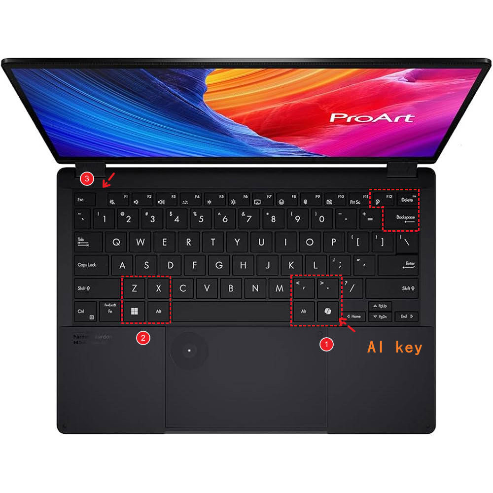 สําหรับ ASUS ProArt P16 H7606 2024 16 นิ้ว TPU รูปที่ 6