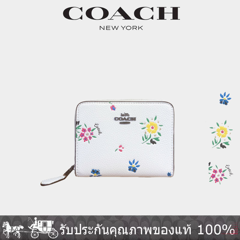 Coach USA outlet กระเป๋าสตางค์ใบสั้น กระเป๋าสตางค์ผู้หญิง C1139