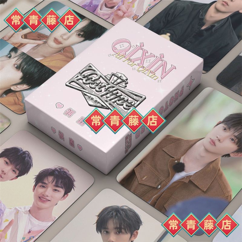 Tnt Qixin CP Photocard 50 ชิ้น Ding Chengxin Majiaqi สินค้าอัลบั้ม Photocard เลเซอร์ LOMO การ์ด 10 ซ