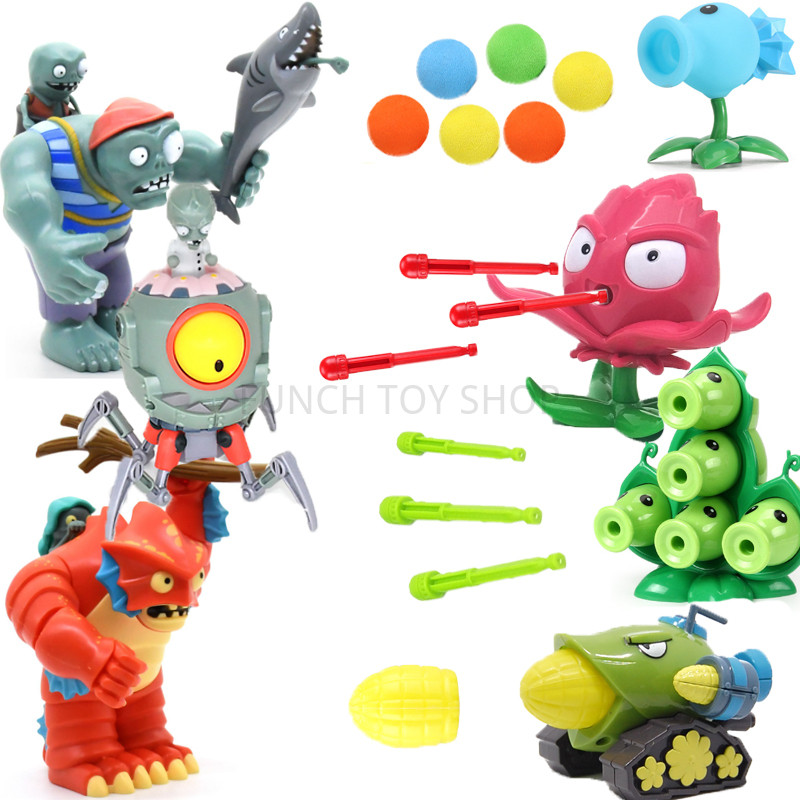 Zombies Plants Egypt Private Wild West Pvc Toy Action Figures Playset