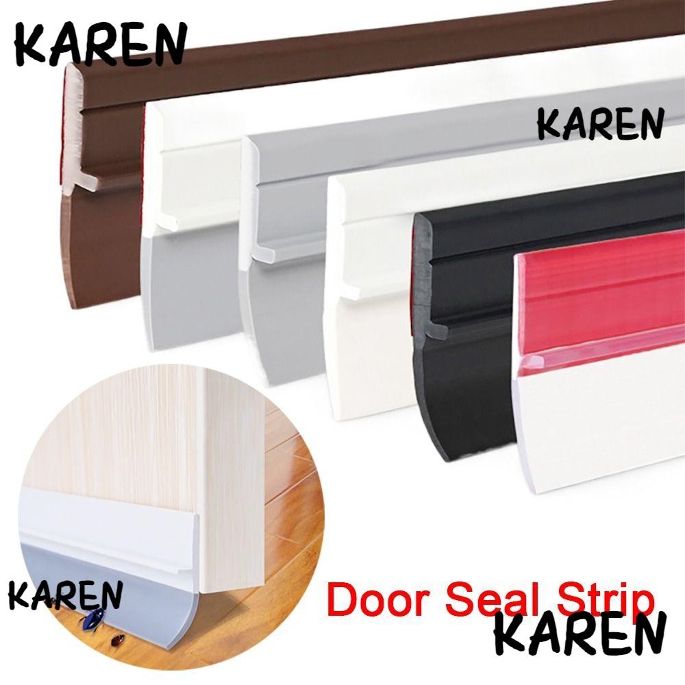 Karen ตัวกั้นประตู, แถบซีลประตูกันเสียง PVC, หน้าต่าง Weatherstrip แบบยืดหยุ่นป้องกันการชนกัน
