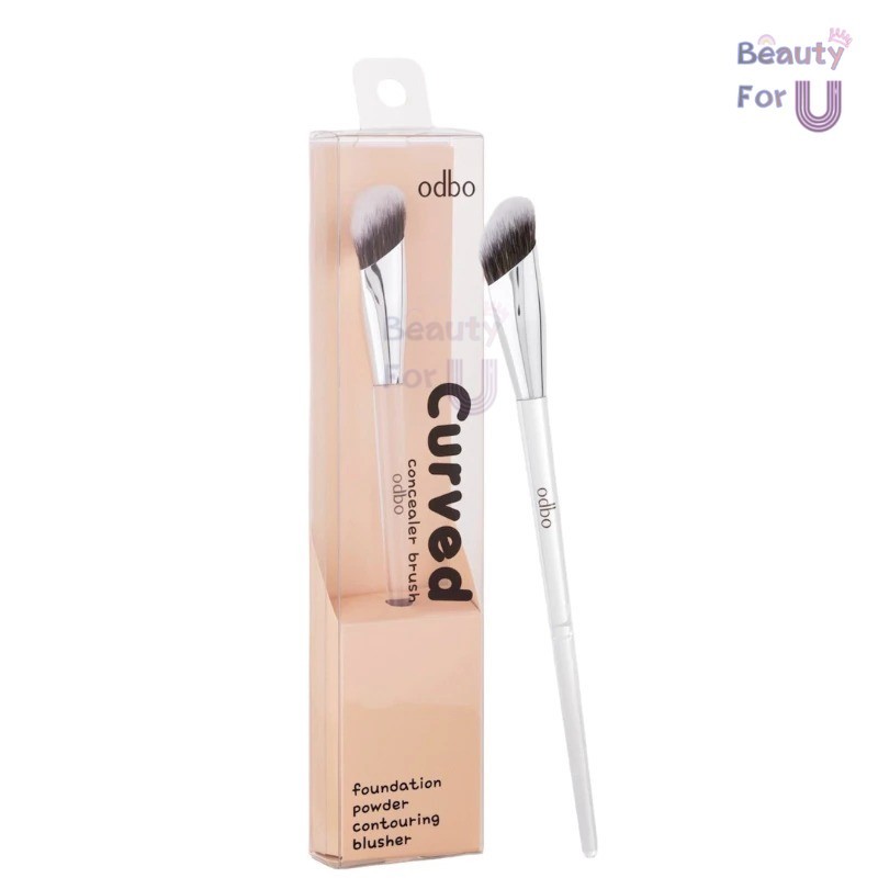 Odbo Curved Concealer Brush od8057 โอดีบีโอ แปรงลงคอนซีลเลอร์และคอนทรัวส์