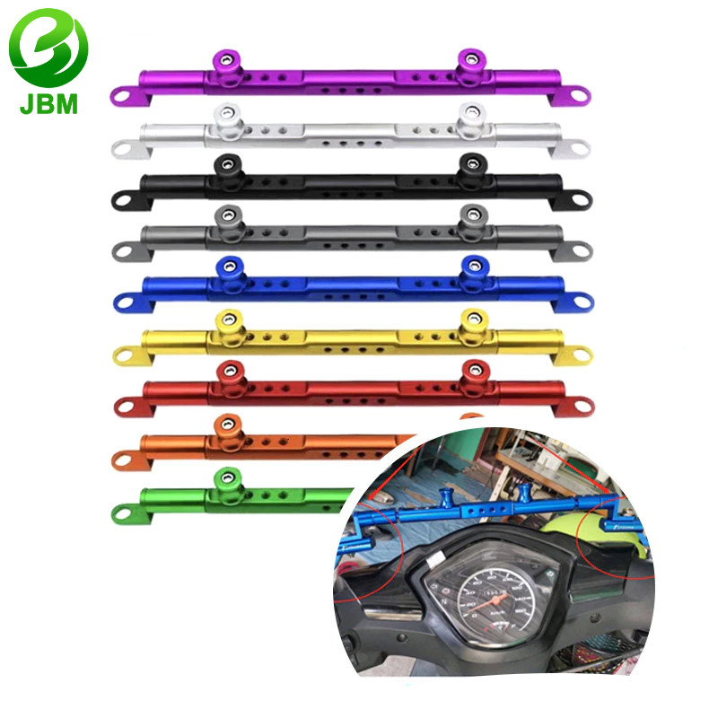 [JBM] บาร์มอเตอร์ไซค์ บาร์ยาวมอเตอร์ไซค์ บาร์เสริมมอเตอร์ไซค์ บา 335-360mm ​ขาจับอเนกประสงค์