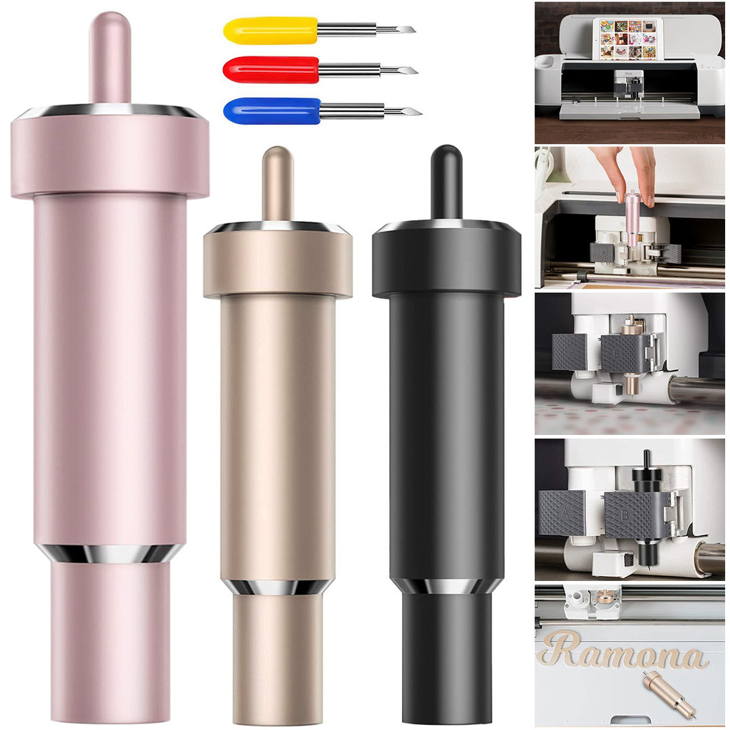 ใบมีดสําหรับ Cricut Explore 3/Air 2/Air/One/Cricut Maker 3/Maker ทนทาน 30/45/60 องศา Plotter ใบมีดสํ